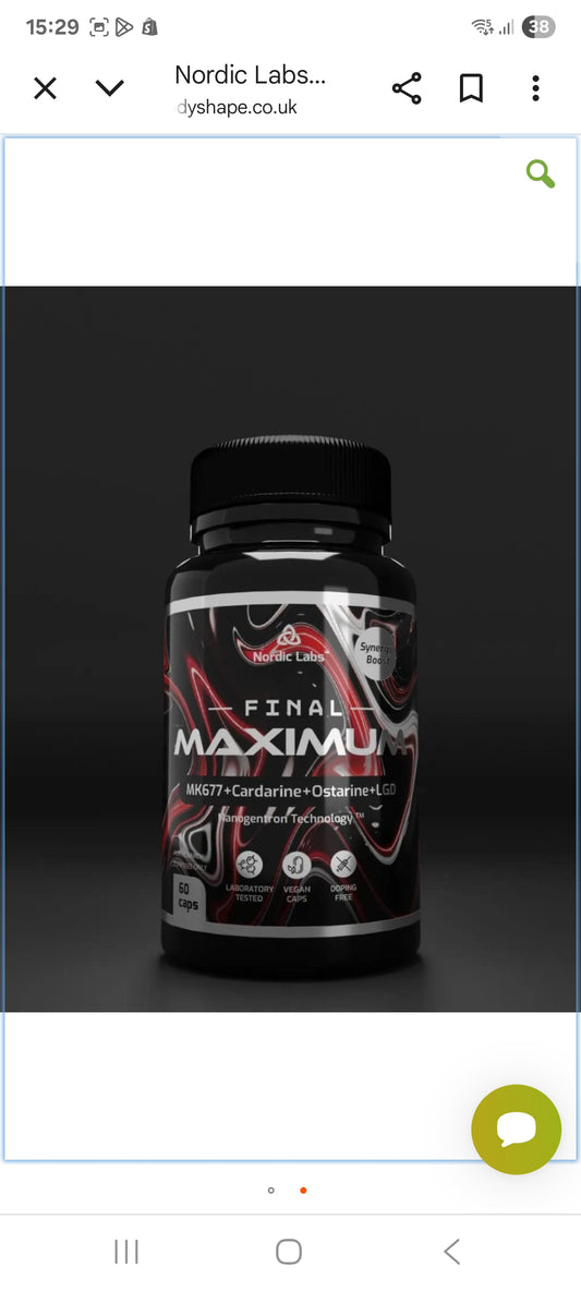 Nordic Labs Final Maximum 60caps | MK677+Cardarine+Ostarine+LGD