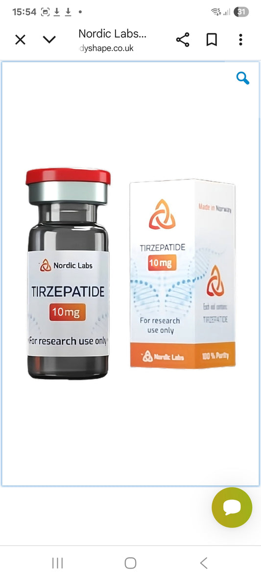 Nordic Labs Tirzepatide 10mg | Peptides